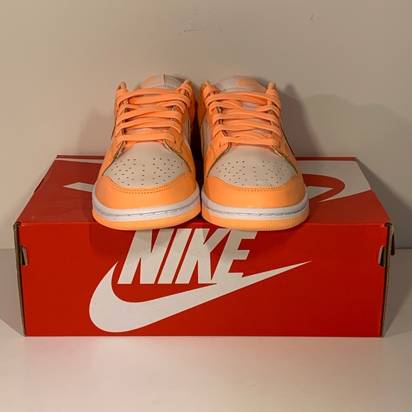 🍑[BRAND NEW] NIKE DUNK LOW PEACH CREAM WOMENS SHOES SIZE 7.5 LOW TOP SNEAKERS🍑 - Picture 12 of 14